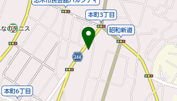 中屋サッシの地図画像