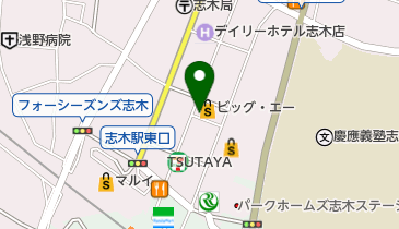 地球堂薬局の地図画像