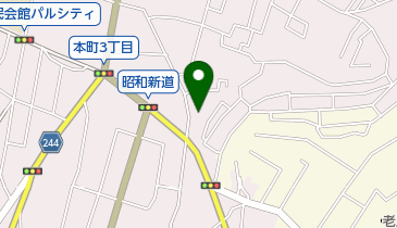 ロンドン美容室の地図画像