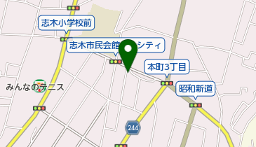 有限会社広安舎の地図画像