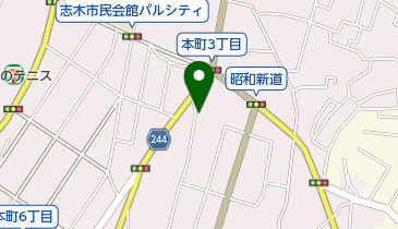 金子クリーニング店の地図画像