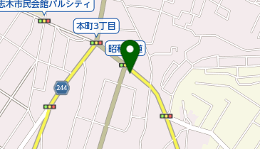 白洗舎の地図画像