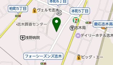 遊歩館靴の丸山の地図画像