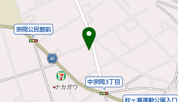 有限会社中川工業の地図画像