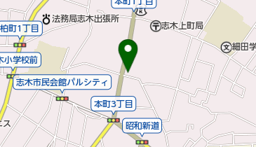 谷合写真館の地図画像