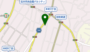 奥田接骨院の地図画像