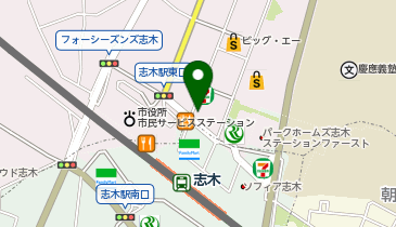 たかの友梨ビューティクリニック志木店の地図画像