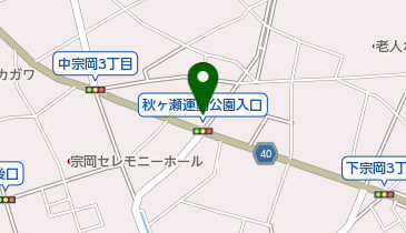 金子動物病院の地図画像