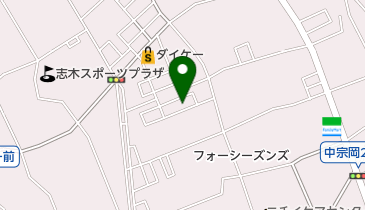 とさや履物店の地図画像