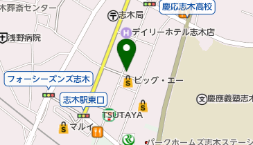 エルパソ美容室の地図画像