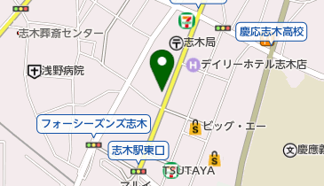 チアースフォーヘアーの地図画像