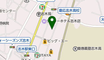 美容室アンジュの地図画像