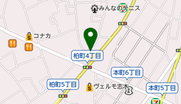 有限会社ベアーの地図画像