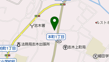 美松屋洋品店の地図画像