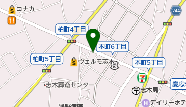 HairAtoZの地図画像