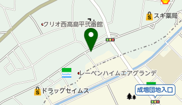 和光スズキ販売の地図画像