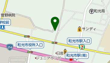 和光ミュージックセンターの地図画像