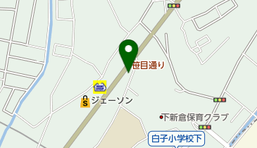 高桑自動車の地図画像