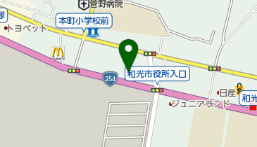 株式会社ホンダクリオプロモーション和光店の地図画像