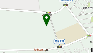 知的障害者更生施設すわ緑風園の地図画像