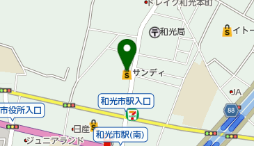 和光鍼灸接骨院の地図画像
