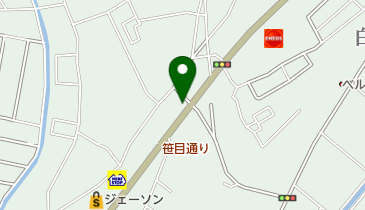 タケダ化成品株式会社の地図画像