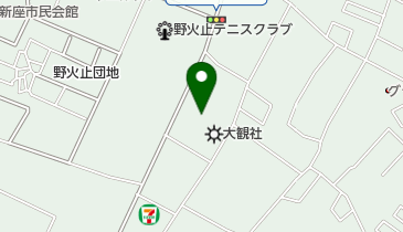 新和運輸倉庫株式会社の地図画像