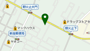 有限会社岡崎ガラス店の地図画像