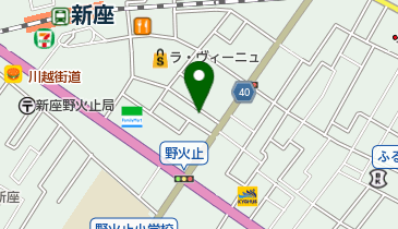 新座果実園の地図画像