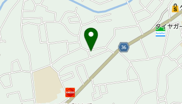 関山整体自然波動療法研究所の地図画像