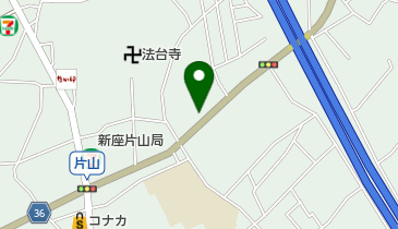 古寺金物店の地図画像