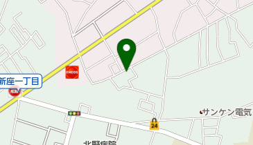 日本キリスト改革派新座志木教会の地図画像