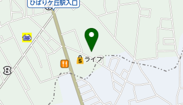 末日聖徒イエス・キリスト教会ひばりケ丘ワードの地図画像