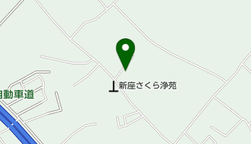 有限会社白山自動車の地図画像