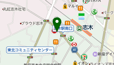 斉藤商店の地図画像
