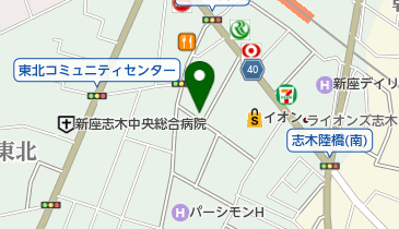 あべ動物病院の地図画像