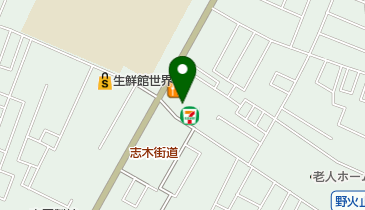 小沢動物病院の地図画像