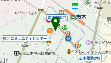 トップ美容室の地図画像