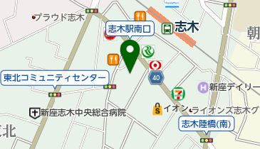 福島土地株式会社の地図画像