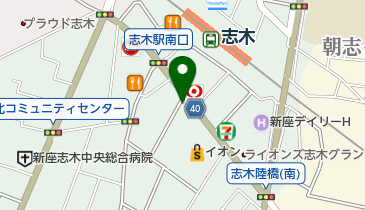 有限会社三芳土地の地図画像