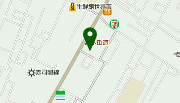 ブルーヘアーカットサロンの地図画像