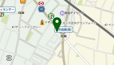 理容アトムの地図画像