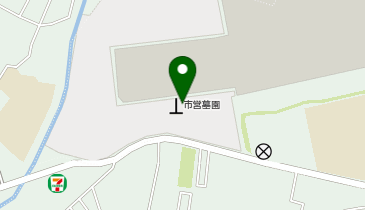 新座市役所 市営墓園の地図画像