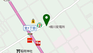 ワコー文具の地図画像