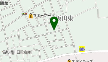 ヘアーサロンかとうの地図画像