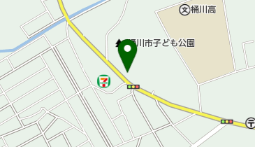 桶川市役所 加納公民館の地図画像