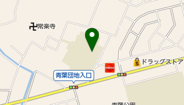 あおげわくわくクラブの地図画像