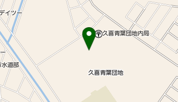 都市再生機構久喜青葉団地自治会の地図画像
