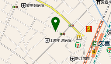 まつや呉服店の地図画像