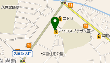 スタジオアリス久喜店の地図画像